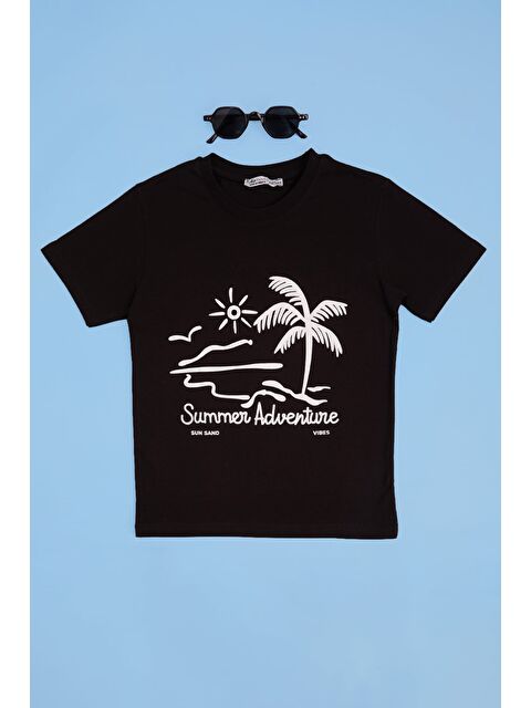 Fullamoda Summer Adventure Baskılı Erkek Çocuk Tişört
