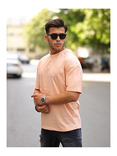 Comstar Erkek Oversize Baskısız Tişört