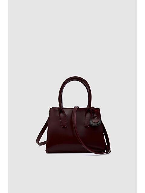 Shulebags Pina Çok Gözlü El Ve Çapraz Çanta Bordo - S000496304-19951