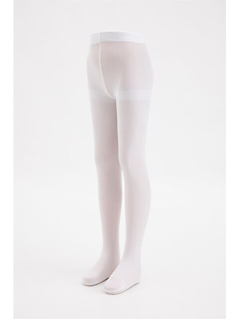 Katia And Bony Kız Çocuk Mus Külotlu Çorap Beyaz - S000130933-20063