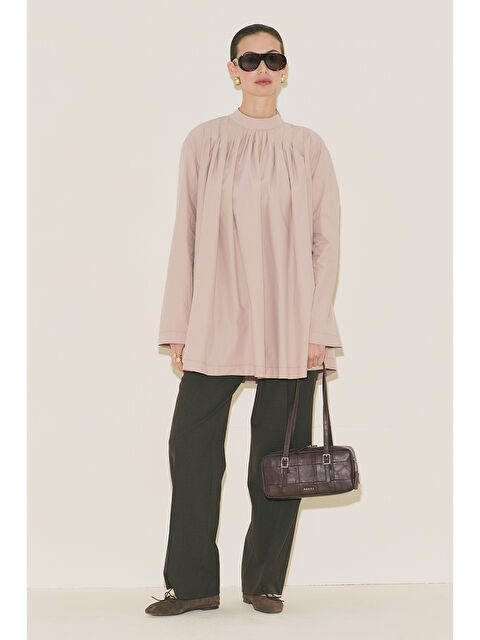 Manuka Pliseli Tunik Pembe - S000529564-20024