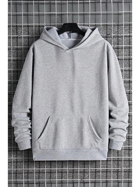 Oksit Retro Cars Araba Baskılı Pamuklu Unisex Erkek Hoodie - S000139864-20600