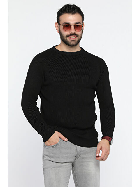 Mishar İtalia Erkek Bisiklet Yaka Triko Kazak - S000326525-19351