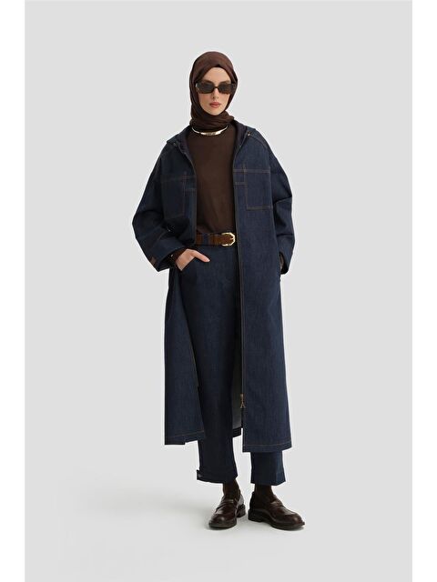 ARMİNE Denim Giyçık24k8003 Lacivert - S000353181-21164