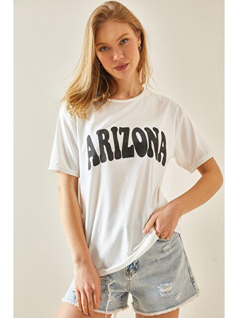 Xhan Siyah Bisiklet Yaka Yazılı Tişört 5YXK1-48234-02 - S000159156-19351