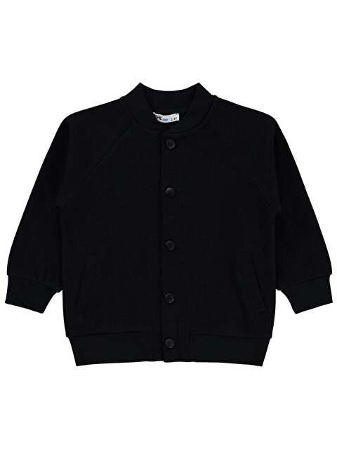 Civil Boys Pike 2-5 Yaş Hırka - Siyah