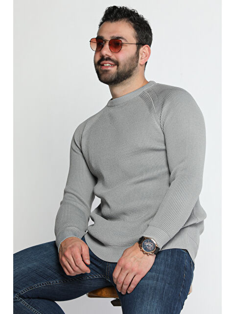 Mishar İtalia Erkek Bisiklet Yaka Triko Kazak - S000326525-20600