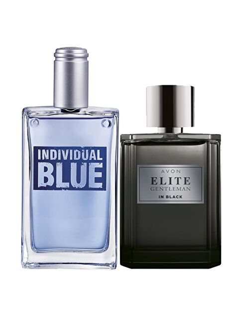 AVON Individual Blue ve Elite Gentleman in Black Erkek Parfüm Paketi - S000189418-10231