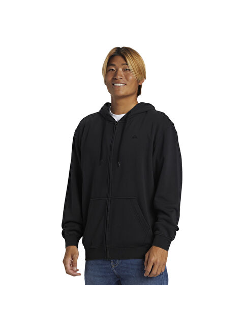 Quiksilver Salt Water Zip Hoodie Erkek Siyah Kapüşonlu Sweatshirt - S000489850-19351