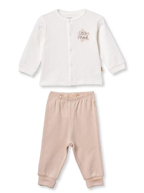 BabyCosy Organic  Bebek Alt Üst Takım  %100 Organik Pamuk , Bebek - Yenidoğan-CSYR4529