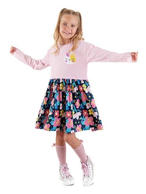 Denokids Unique Kız Çocuk Elbise - S000235626-20024
