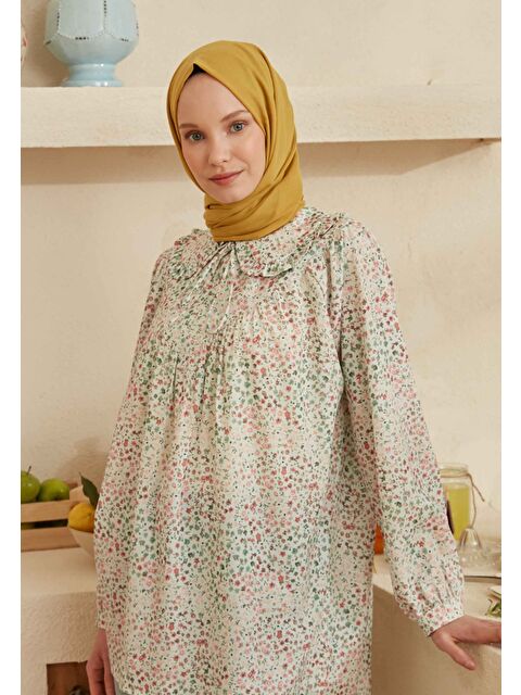 Fresh Scarfs İnce Pamuk Vual Şal Mango - S000420394-20011