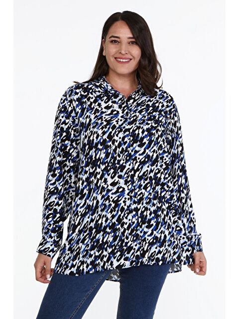 Mylinemoda Desenli Uzun Kollu Gömlek - S000238914-17234