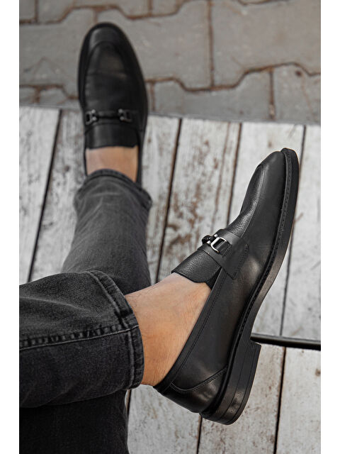 Daxtors D0699 Günlük Ortopedik Hakiki Deri Erkek Klasik Ayakkabı - S000296928-19351