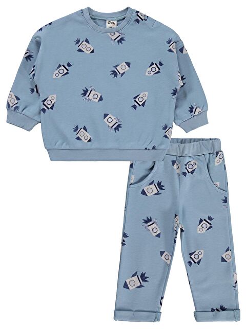 Civil Baby Roket Empirme 6-18 Ay Takım - Mavi 12-18 Ay - S000515114-3053