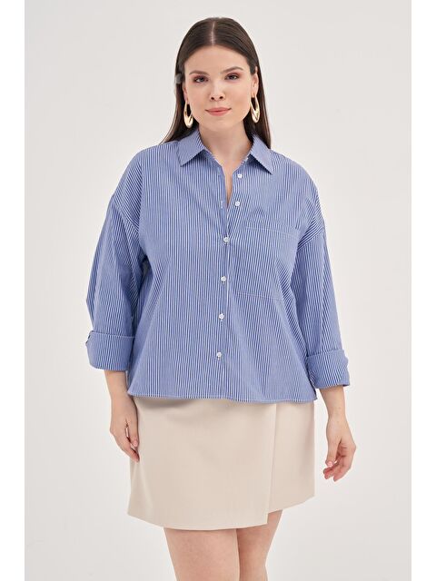 Mylinemoda Cepli Crop Gömlek - S000238912-17234