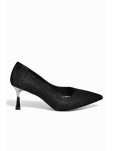 Fox Shoes Siyah Kadın Topuklu Ayakkabı V820151604 - S000492579-19351