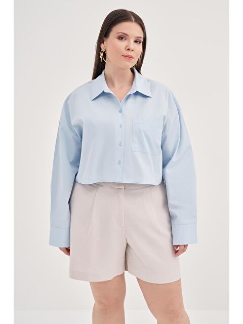 Mylinemoda Crop Gömlek - S000238906-17437