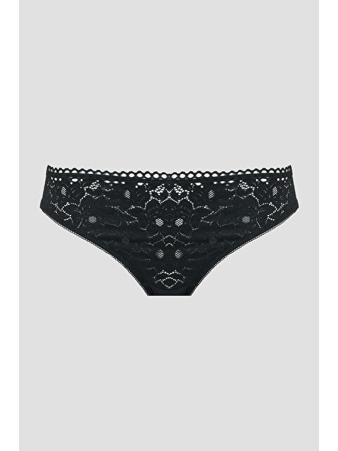 LOYA Siyah Noir Dantelli Külot