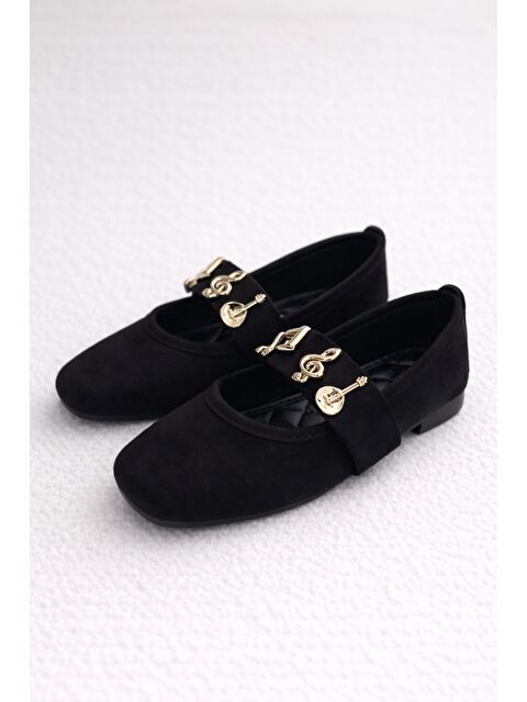 MODAFRATO MELODY Kemerli Babet Günlük Kadın Ayakkabı Ev Babeti - S000494560-15542