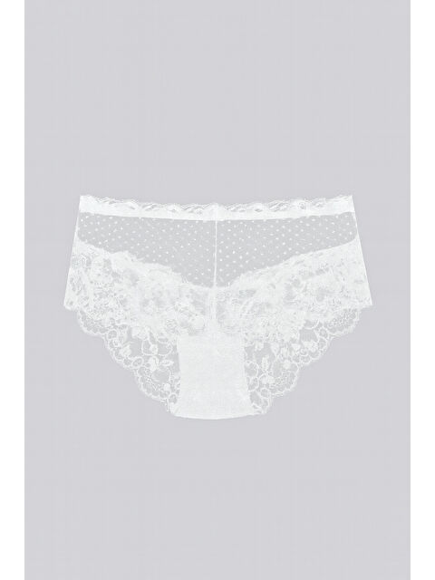 LOYA Beyaz Olea Dantelli Külot