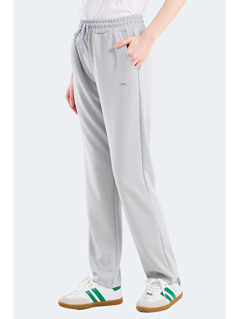 SLAZENGER KLORAS I Kadın Cepli Gri Eşofman Altı - S000515634-20600