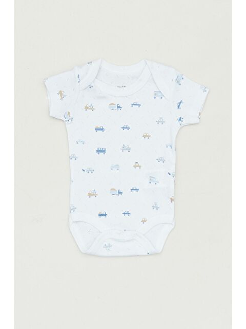 Fullamoda Baskılı Bisiklet Yaka Erkek Çocuk Body - S000228896-20063