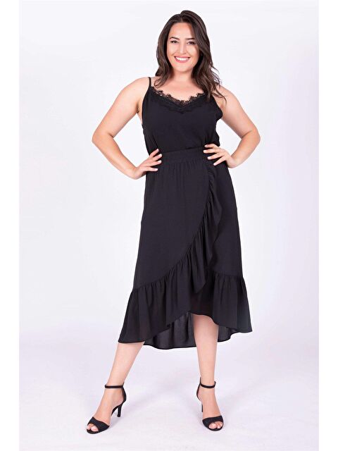 Mylinemoda Fırfırlı Uzun Etek - S000238919-19351