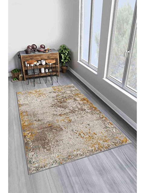 Homefesto Dekoratif Özel Tasarım Yıkanabilir Modern Halı 160 x 230 cm - S000131818-14