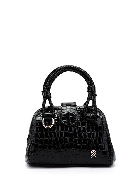 Minebag Mini Cluth Tokyo Kadın El Ve Çapraz Çanta Siyah