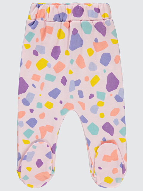 Civil Baby Kız Bebek Patikli Tek Alt 1-6 Ay Pembe - S000305618-20024