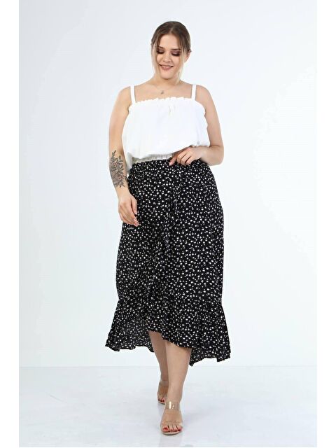 Mylinemoda Fırfırlı Uzun Etek - S000238937-19351