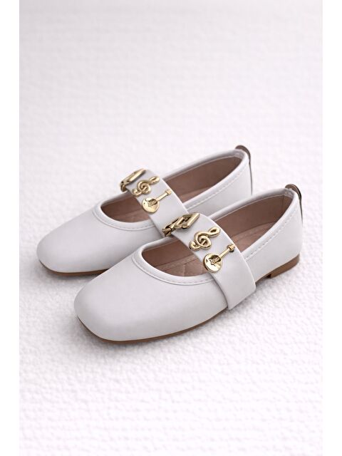 MODAFRATO MELODY Kemerli Babet Günlük Kadın Ayakkabı Ev Babeti - S000494560-20063