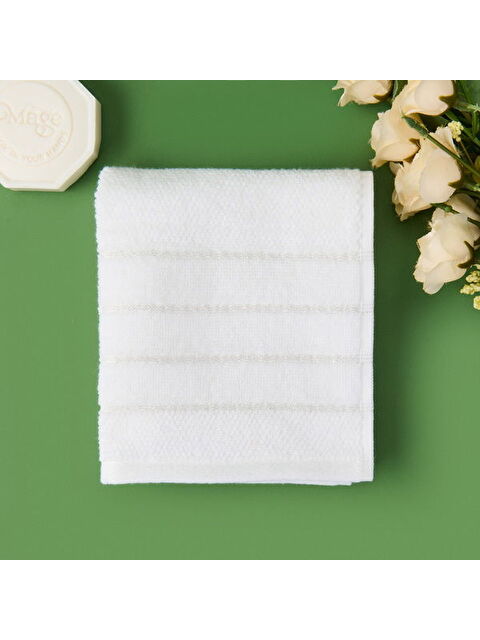 Evidea Soft Palm Breeze Devon El Havlusu - Ekru - 30x50 cm - S000373671-19965