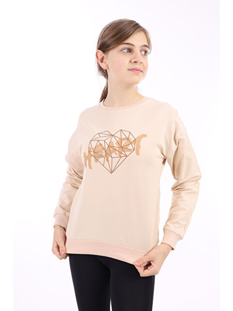 Toontoykids Kız Çocuk Baskılı Sweatshirt - S000273756-19928