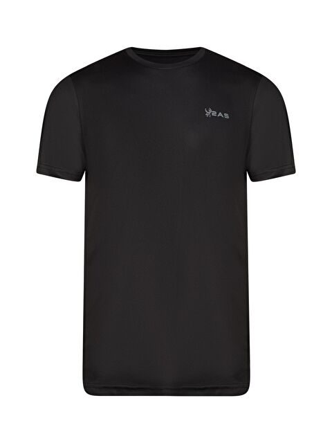 2AS Fiji Sıfır Yaka Tişört Siyah - S000491687-19351