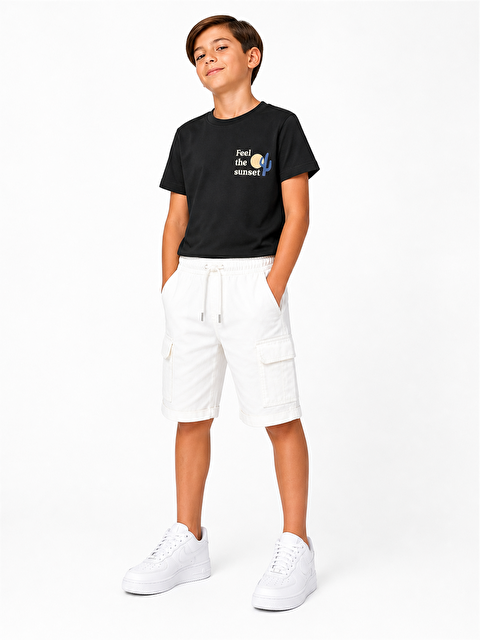 ajn Kids  Erkek Çocuk Baskılı Tişört