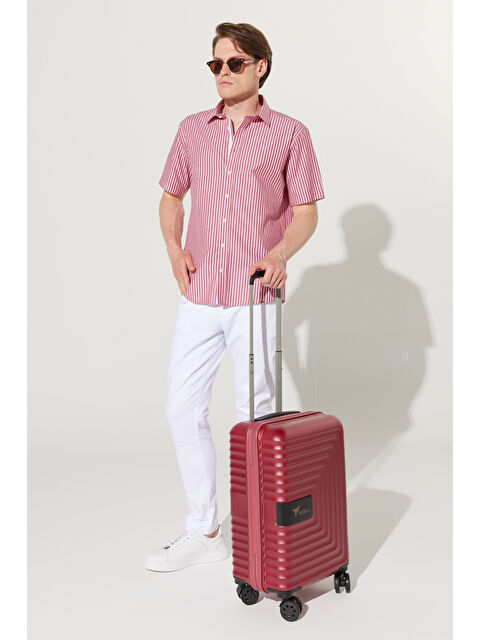 AC&Co / Altınyıldız Classics Erkek Kiremit Küçük Boy Valiz - S000395474-18657