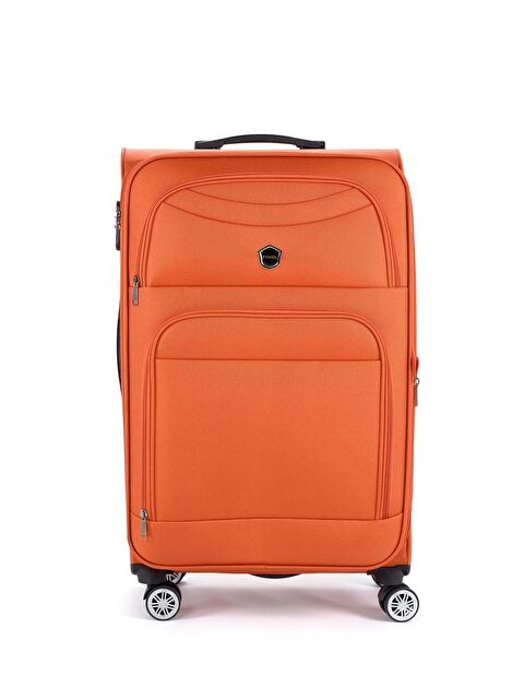 FOSSİL Unisex Gri Kumaş Büyük Boy Valiz Fsl010byk