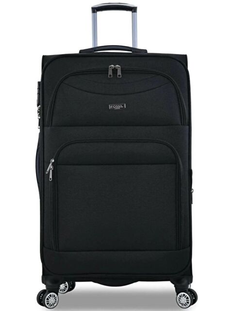 FOSSİL Unisex Gri Kumaş Büyük Boy Valiz Fsl010byk