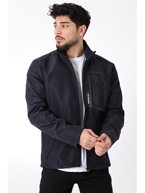 Stilkombin Göğüs Fermuarlı Dik Yaka Yağmurluk/Mevsimlik PLDP 2982_60289 - S000204979-21164