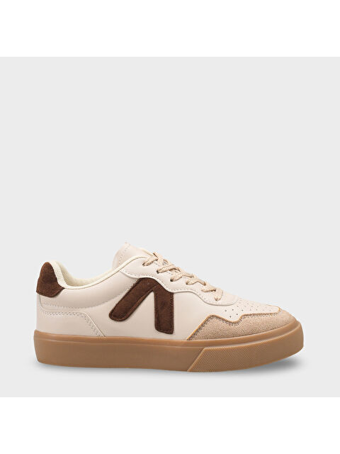 Capone Outfitters Lianna V Detaylı Bağcıklı Günlük Spor Kadın Sneaker Ayakkabı