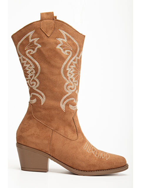 Daxtors Kovboy Soğuk Geçirmez Kışlık Kadın Çizme - S000441291-14955