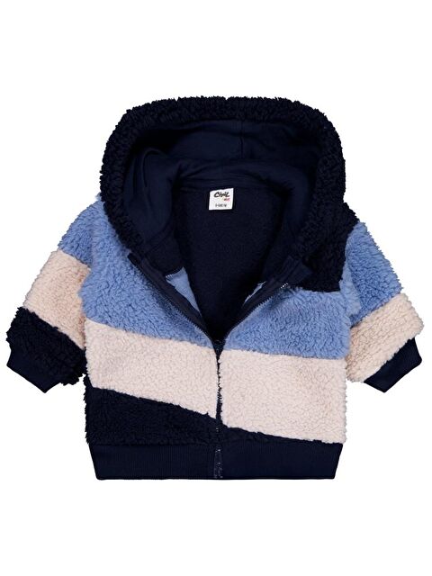 Civil Baby Kuzu Parçalı 6-18 Ay Hırka - Lacivert 18-24 Ay - S000485121-19459