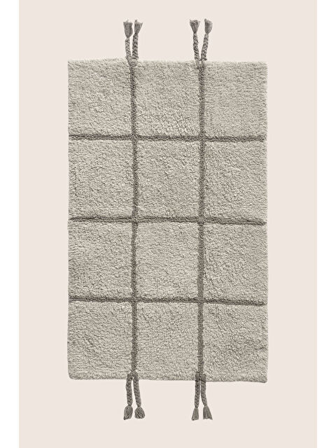 İrya Elani Tekli Banyo Paspası %100 Pamuk 50x80 cm Mint - S000456994-18194