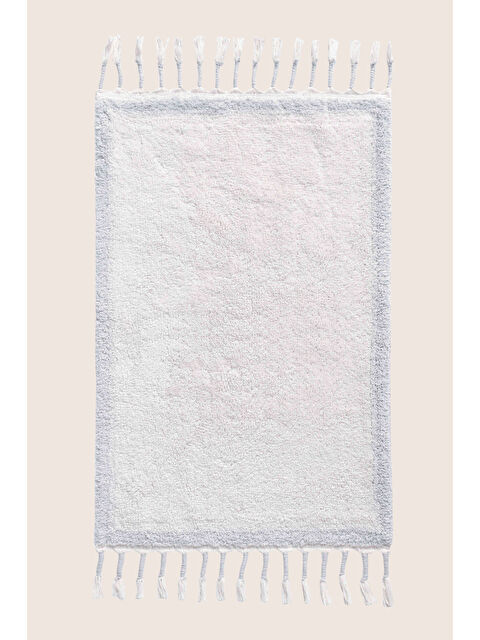 İrya Root Tekli Banyo Paspası %100 Pamuk 60x100 cm Açık Mavi - S000480869-17437