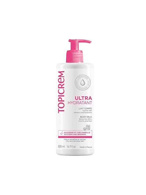 Topicrem Ultra Moisturizing Body Milk - Nemlendirici Vücut Sütü 500 ml - S000451992-26865