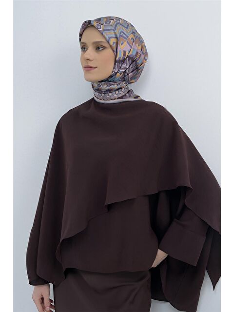 ARMİNE Saf İpek Twill Eşarp 9542D 35