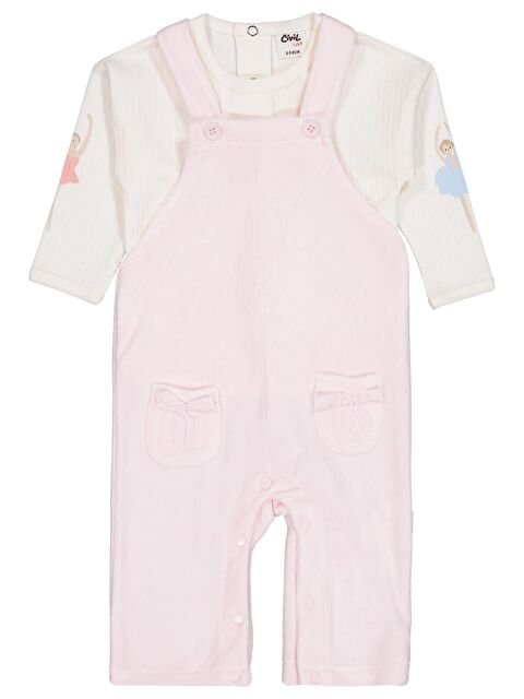 Civil Baby Cep Fiyonklu 6-18 Ay Slopet - Pembe 6-9 Ay - S000494768-20020