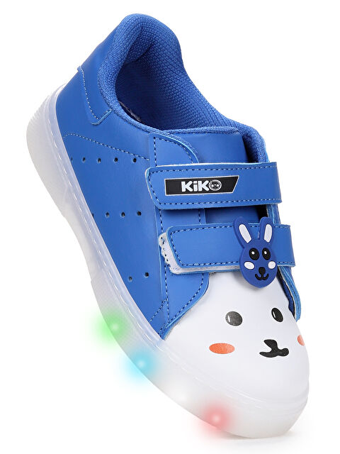 Kiko Kids Bart Cırtlı Işıklı Erkek Çocuk Spor Ayakkabı - S000445542-17234